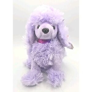 2003 Ty Beanie Baby "Demure" Retired Purple Poodle Dog BB17